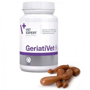 VetExpert Geriativet Cat/Ветексперт Гериативет Кет – ПРОМО ЦЕНА ПРОЛЕТ 26- цялостна грижа за възрастните котки 60 табл