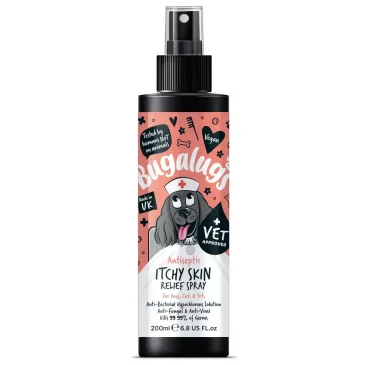 Bugalugs Antiseptic & Itchy Skin Relief Spray – Антисептичен спрей за успокояване на сърбяща кожа и дезинфекция 200 мл