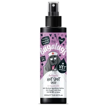 Bugalugs Antiseptic Hot Spot Spray – Антисептичен спрей за горещи точки и кожни раздразнения 200 мл