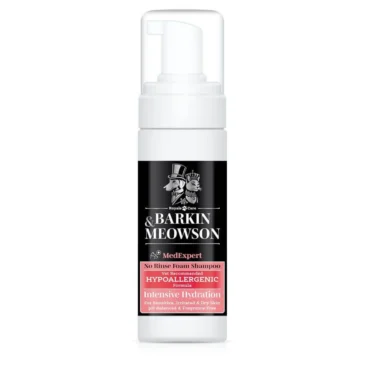 Barkin&Meowson MedExpert Hypoallergenic сух шампоан-пяна без изплакване 150ml