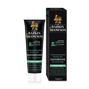 Barkin&Meowson паста за зъби с пребиотик за куче и котка вкус Мента 75ml